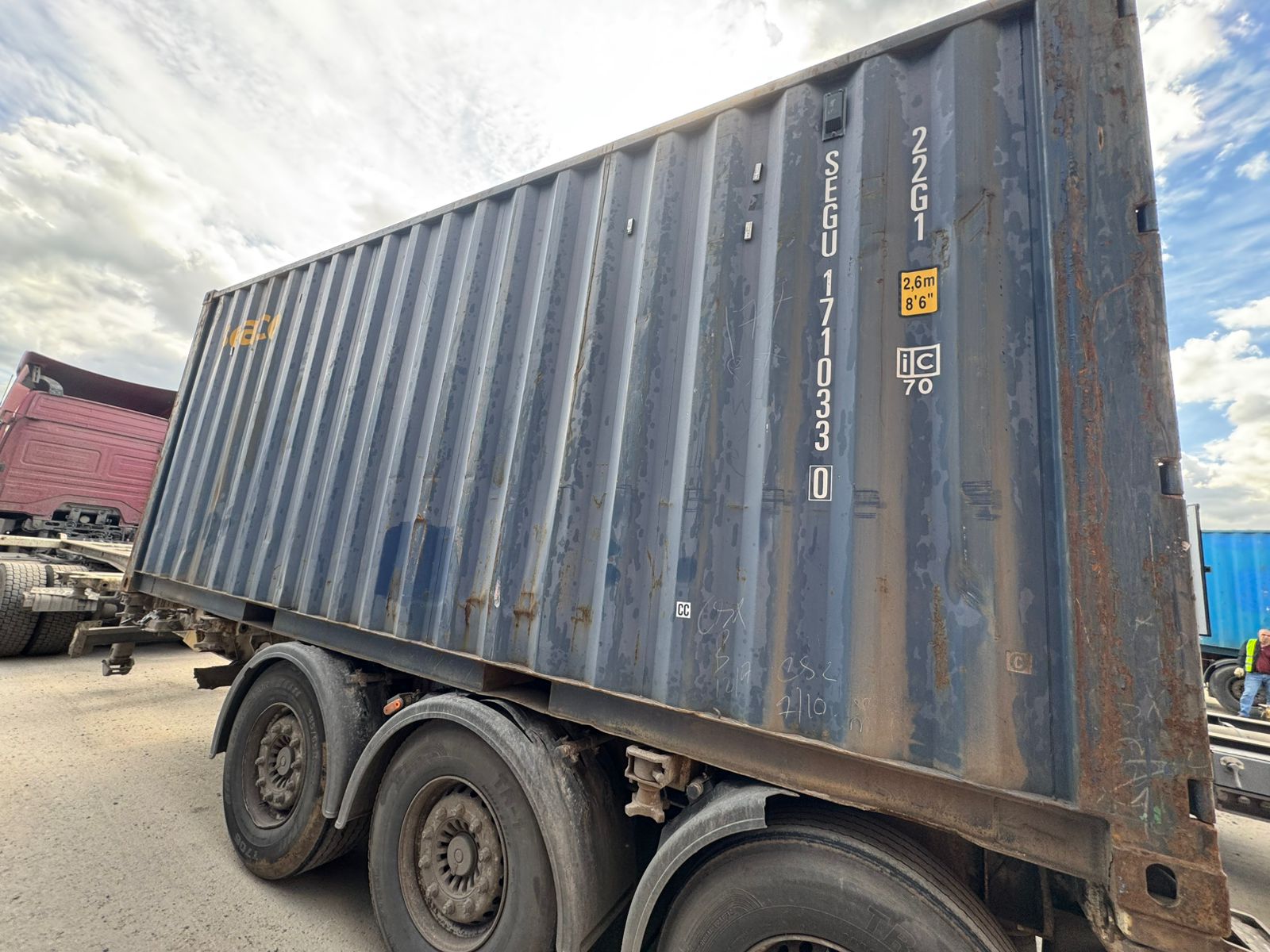 Морской контейнер SEGU1710330