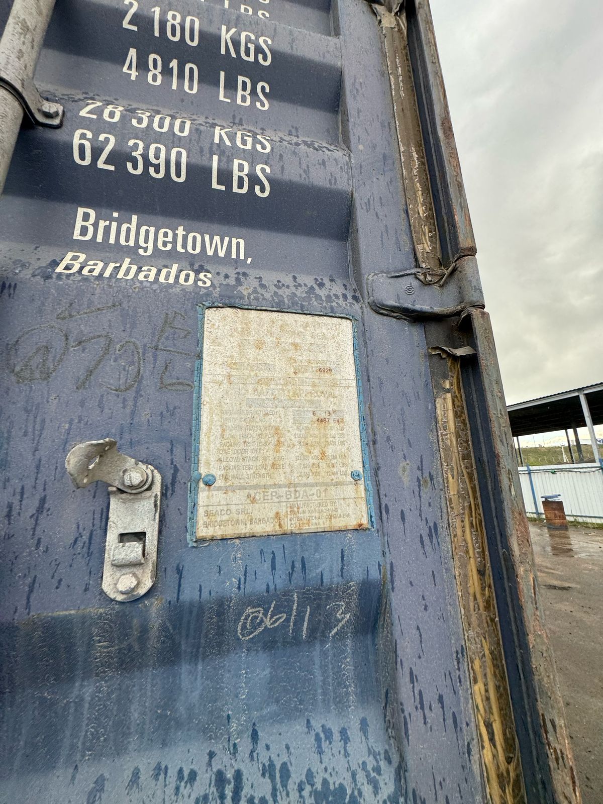 Морской контейнер SEGU1744876