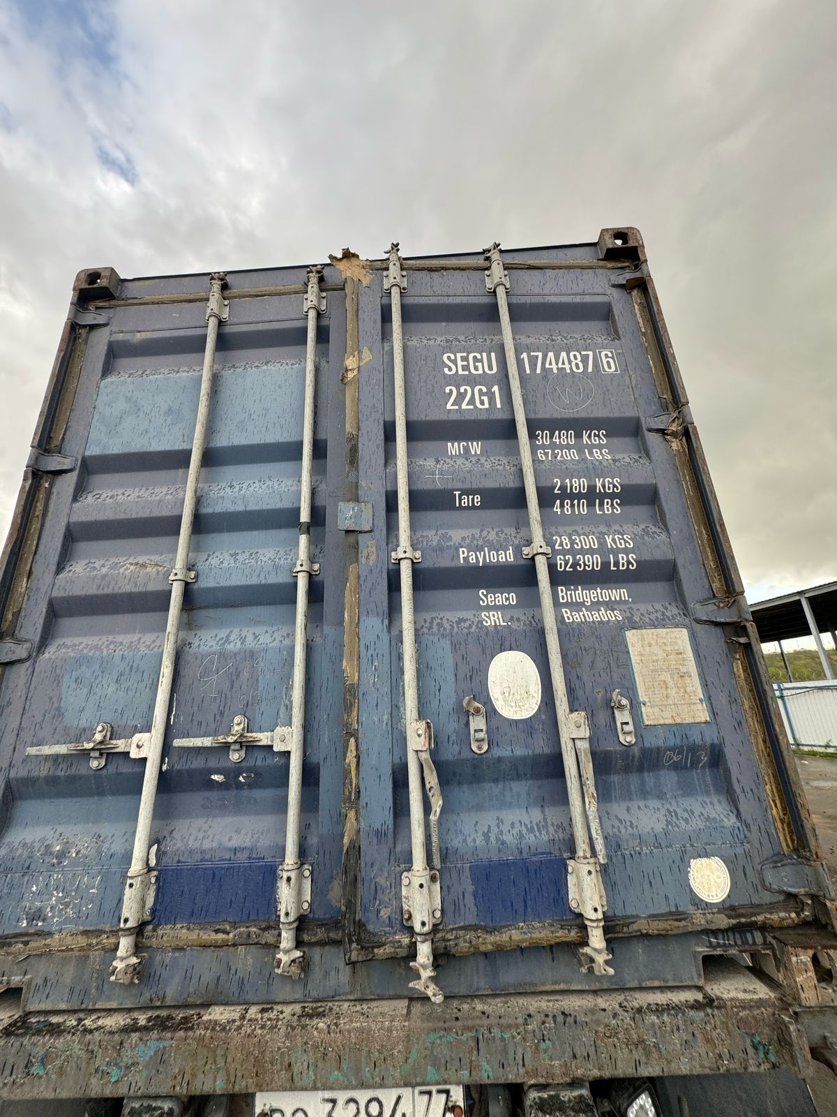 Морской контейнер SEGU1744876