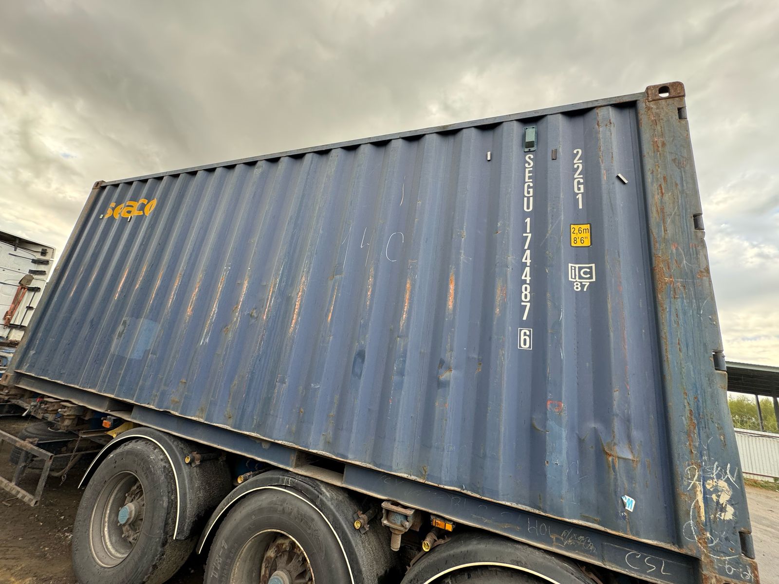 Морской контейнер SEGU1744876