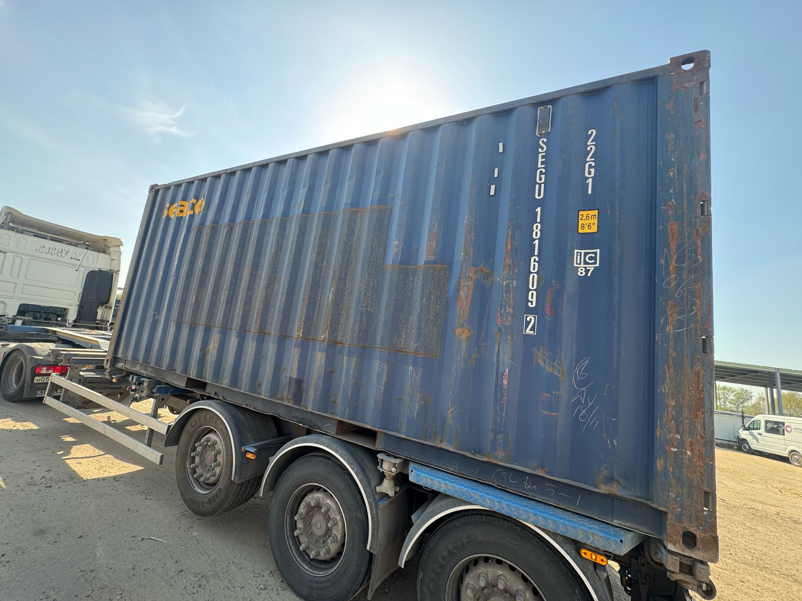 Морской контейнер SEGU1816092