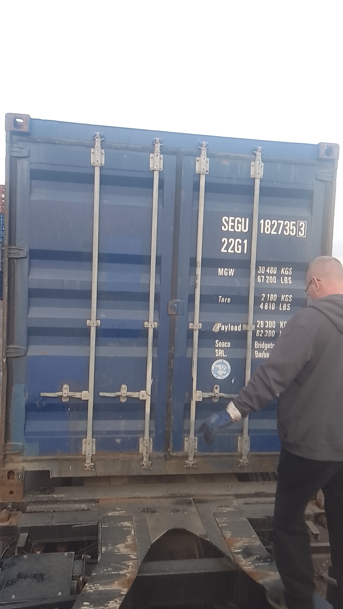 Морской контейнер SEGU1827353