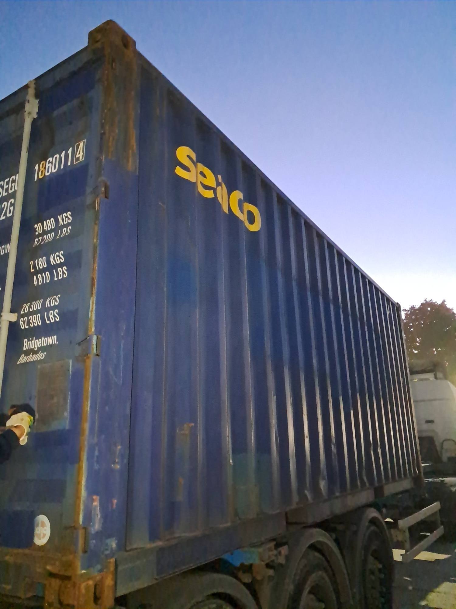 Морской контейнер SEGU1860114
