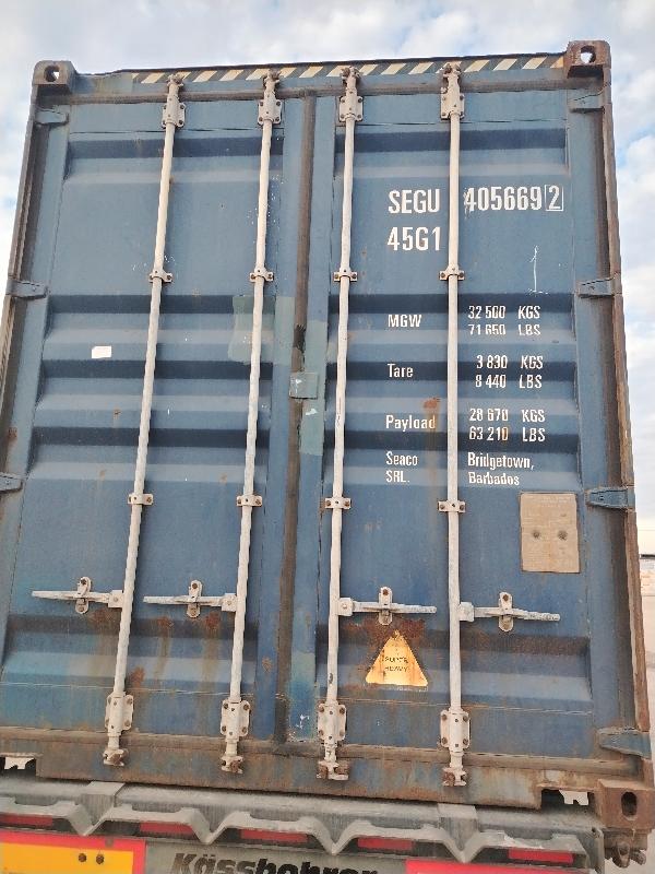 Морской контейнер SEGU4056692