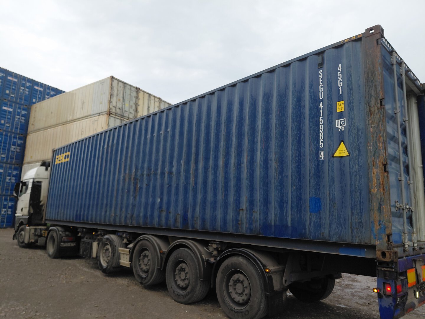 Морской контейнер SEGU4159854