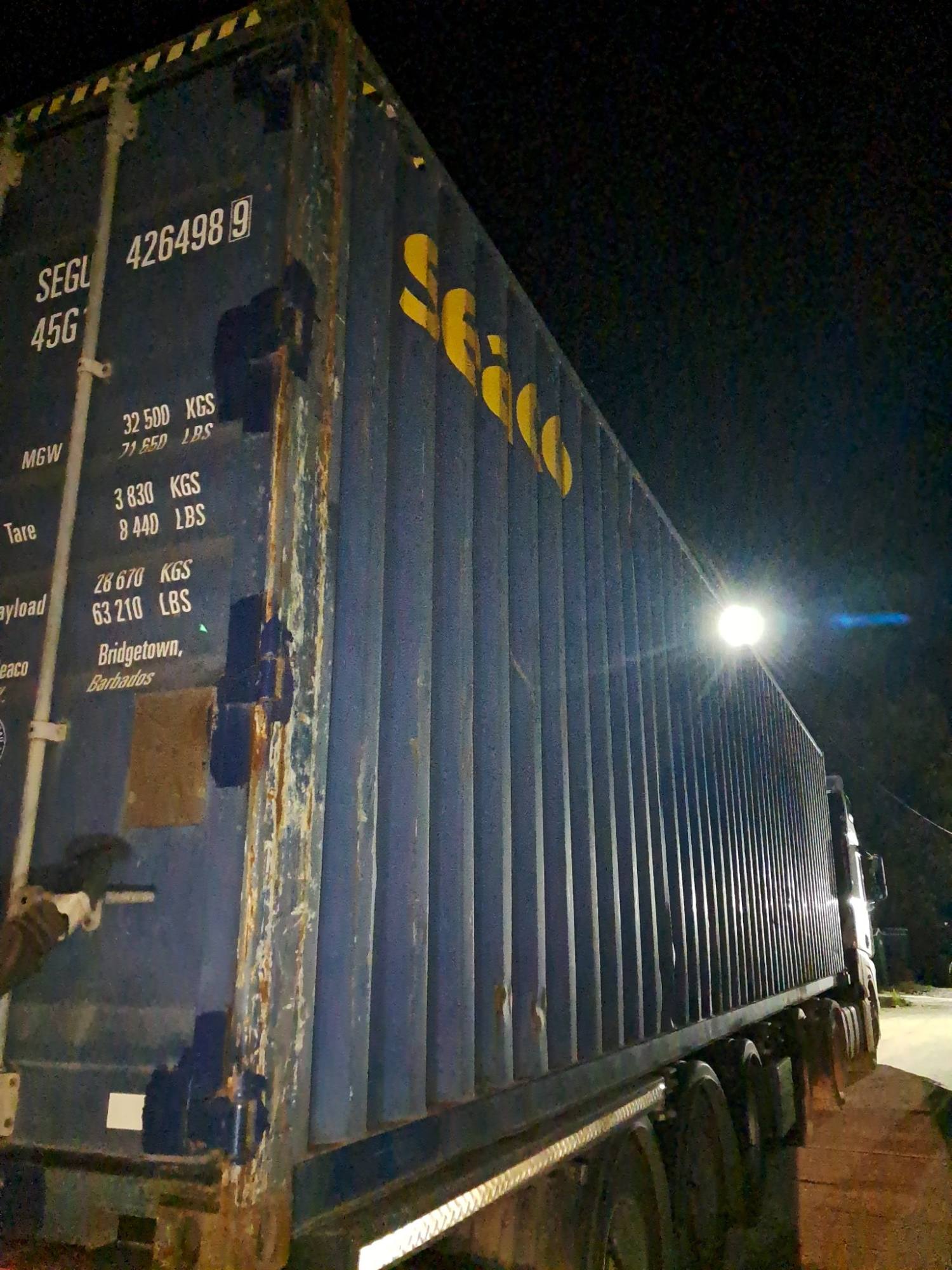 Морской контейнер SEGU4264989