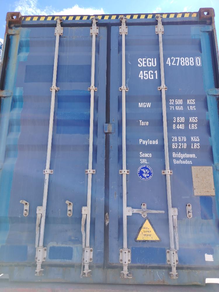 Морской контейнер SEGU4278880