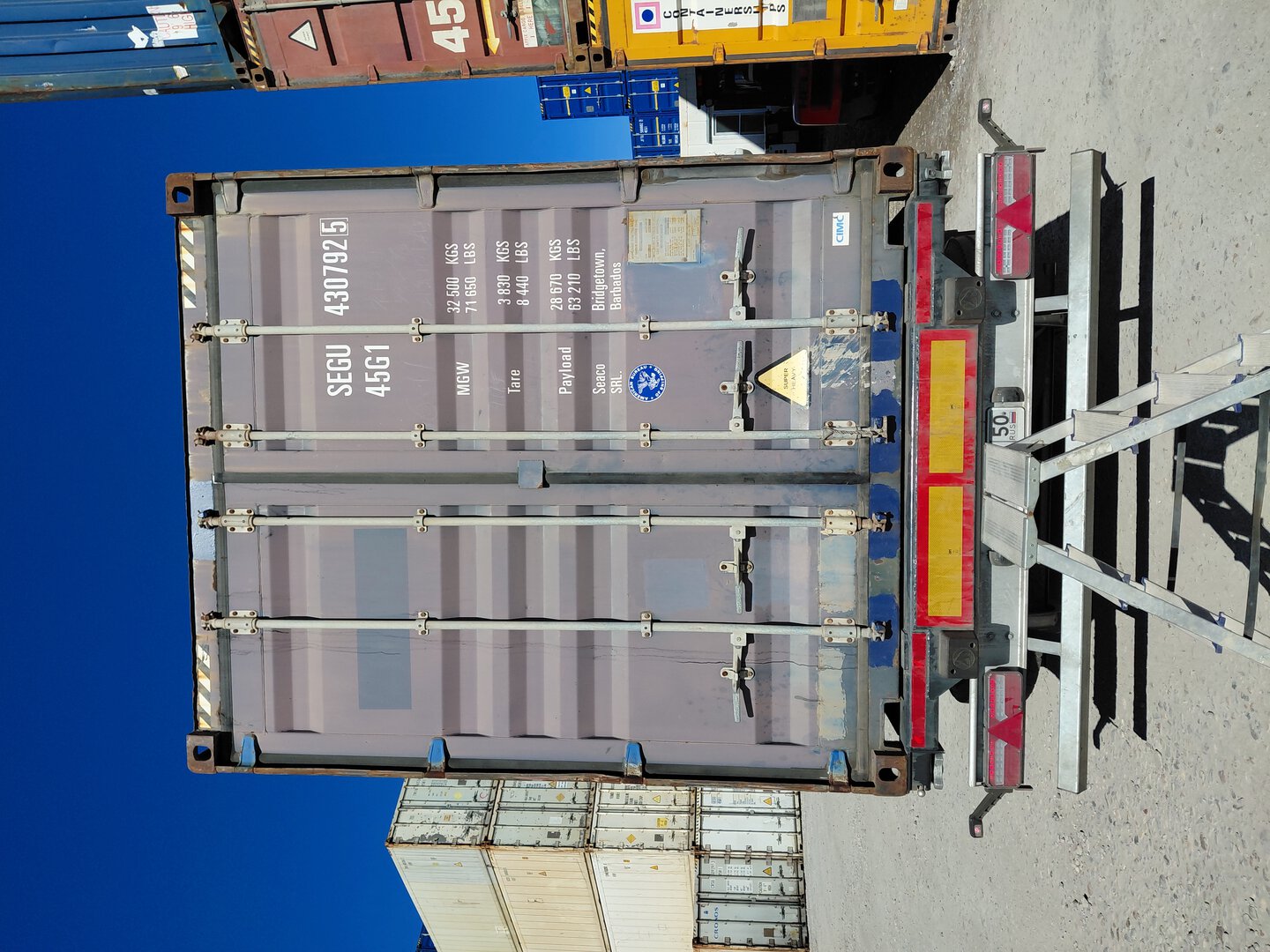 Морской контейнер SEGU4307925