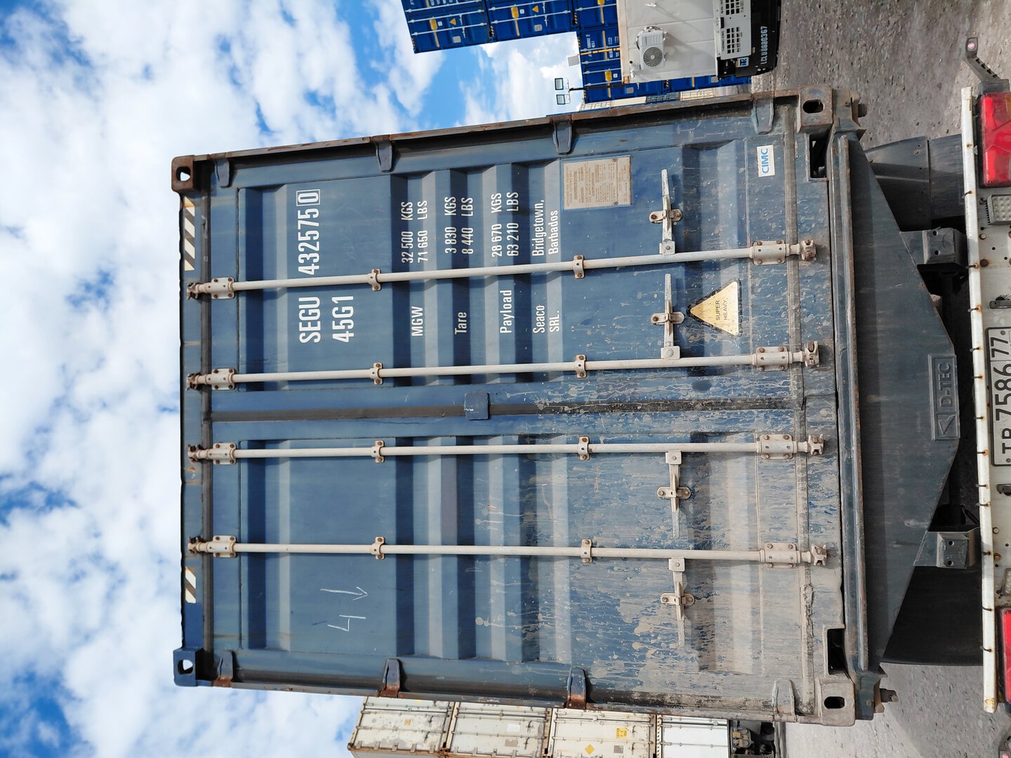 Морской контейнер SEGU4325750