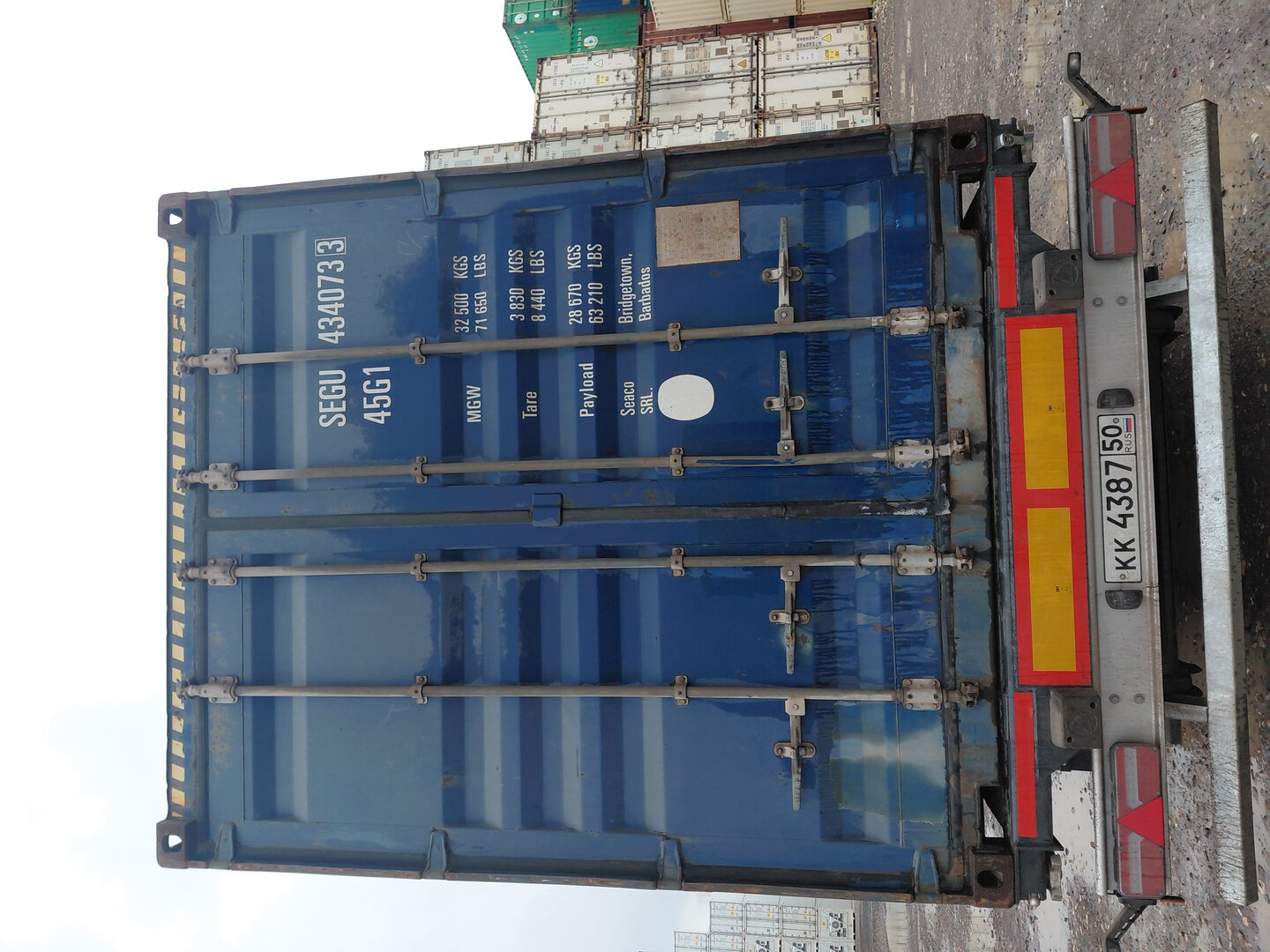 Морской контейнер SEGU4340733