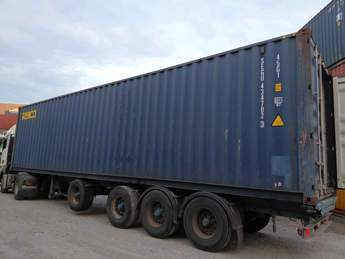 Морской контейнер SEGU4347023