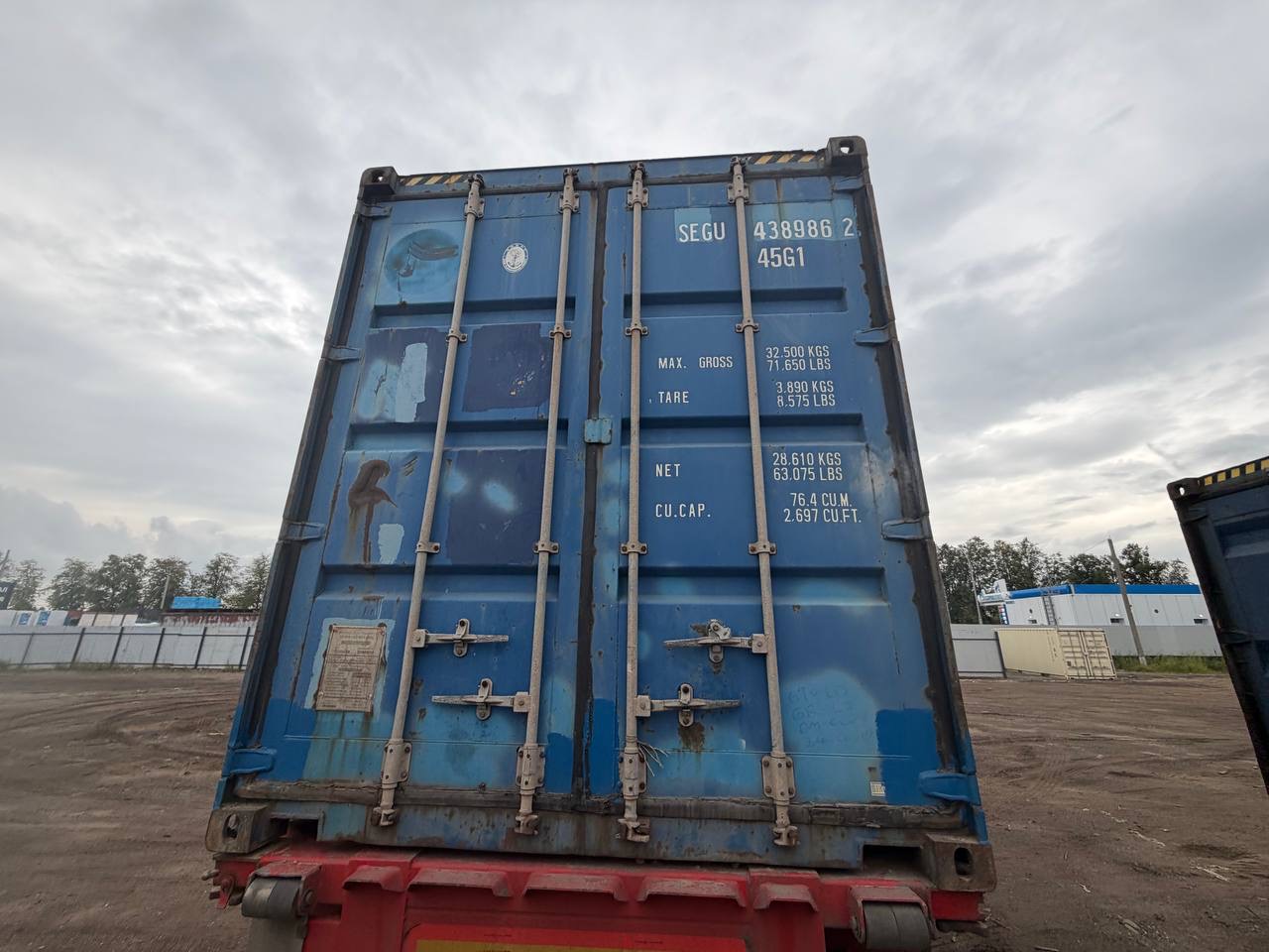 Морской контейнер SEGU4389862