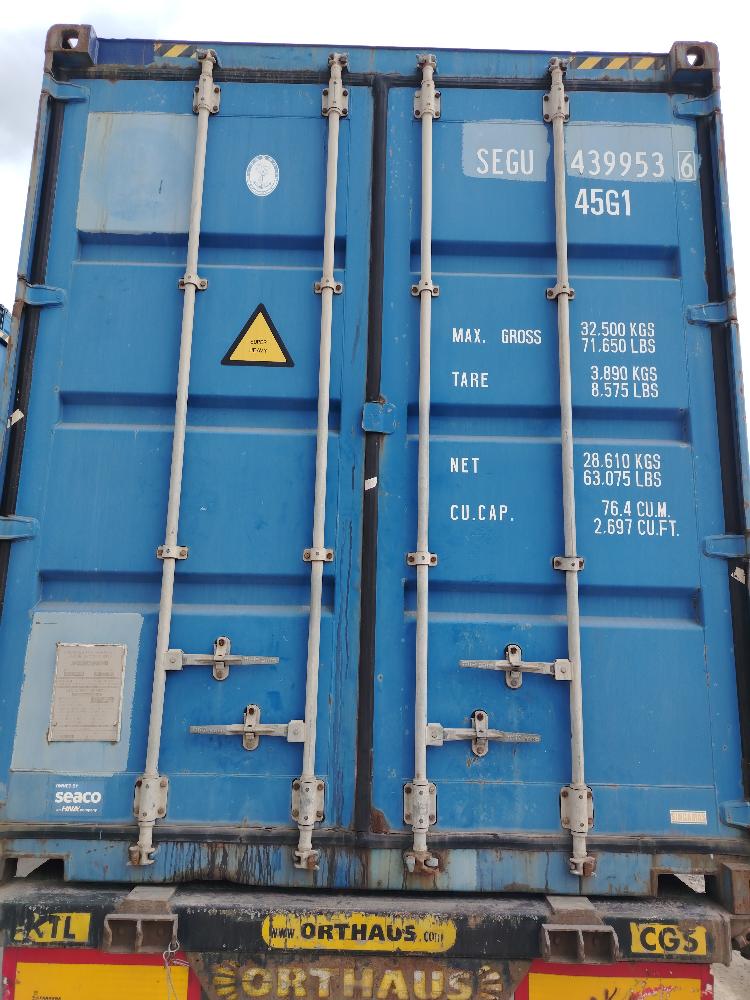 Морской контейнер SEGU4399536