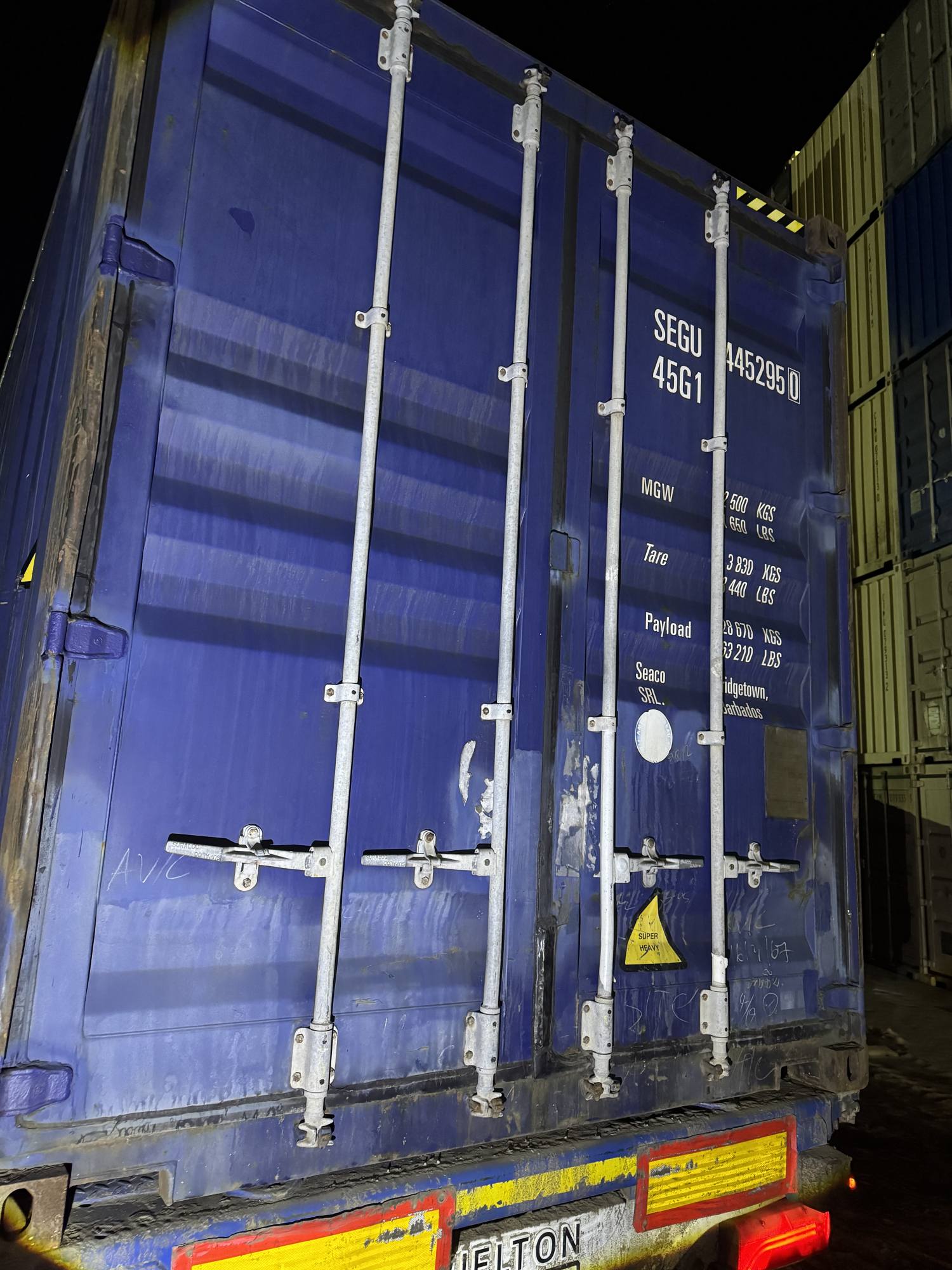 Морской контейнер SEGU4452950