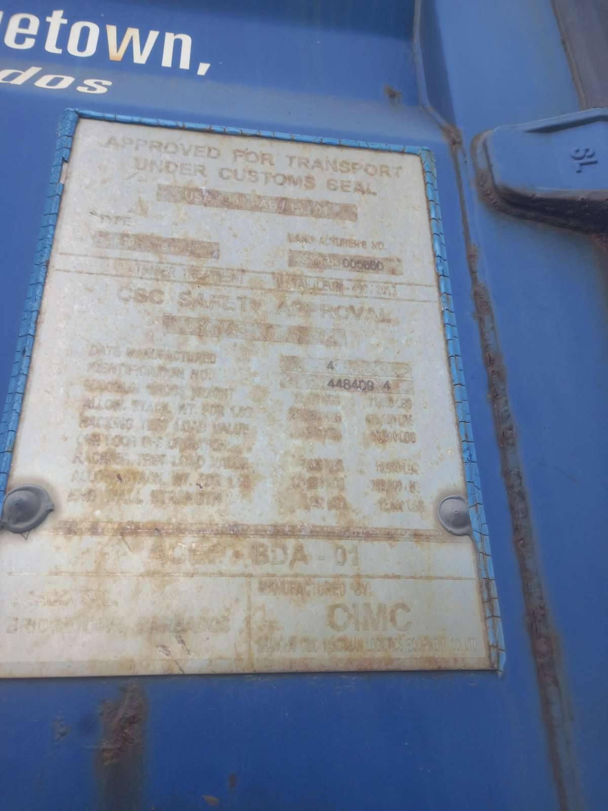 Морской контейнер SEGU4484094