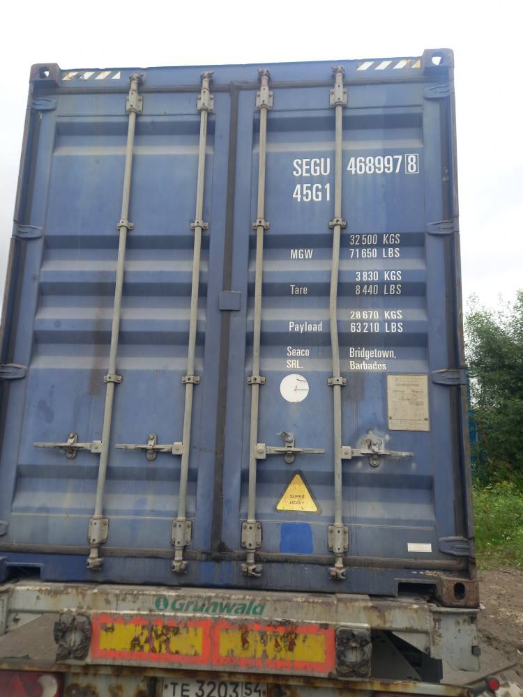 Морской контейнер SEGU4689978