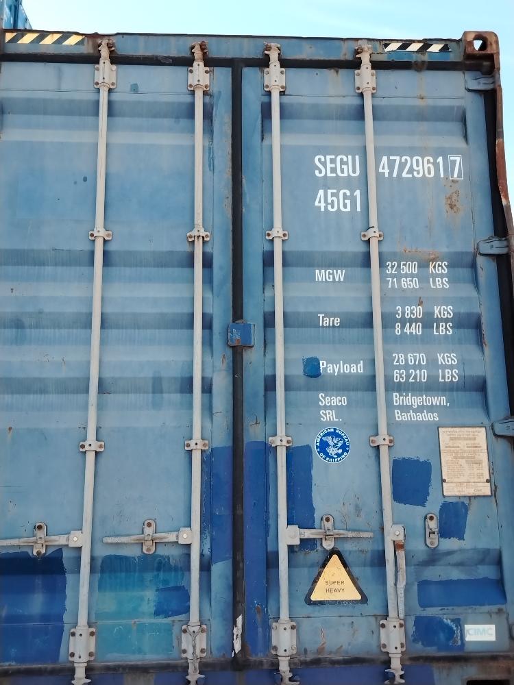 Морской контейнер SEGU4729617