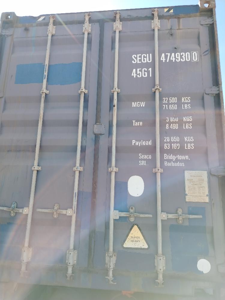 Морской контейнер SEGU4749300