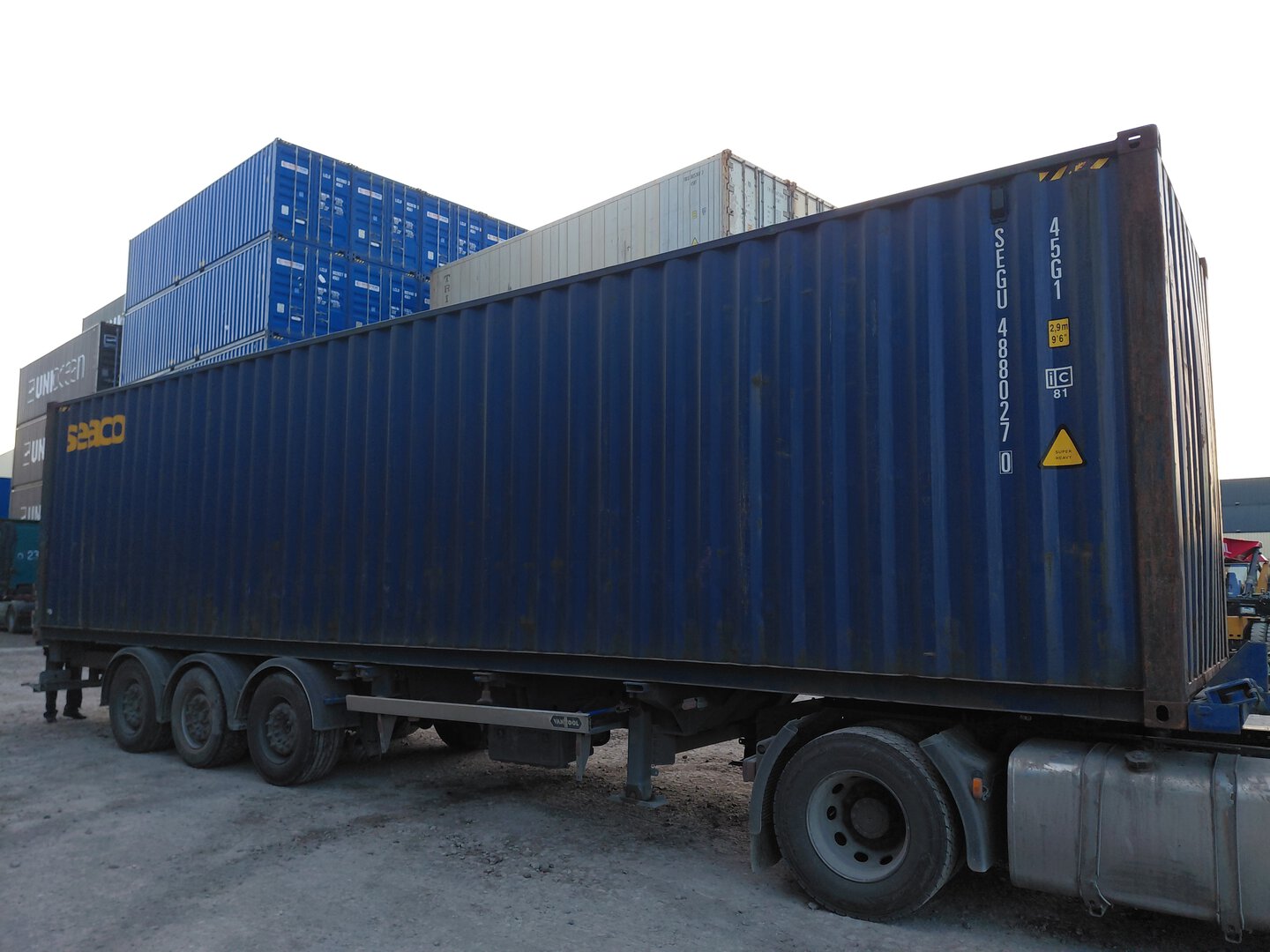 Морской контейнер SEGU4880270