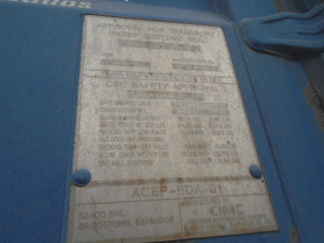 Морской контейнер SEGU4926961