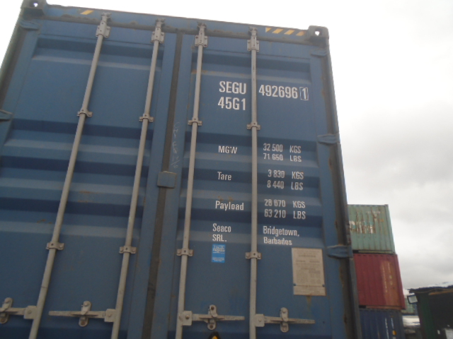 Морской контейнер SEGU4926961