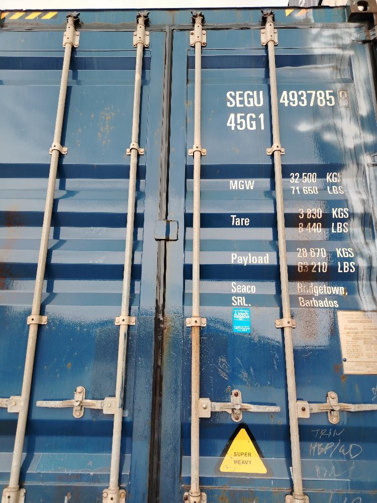 Морской контейнер SEGU4937858