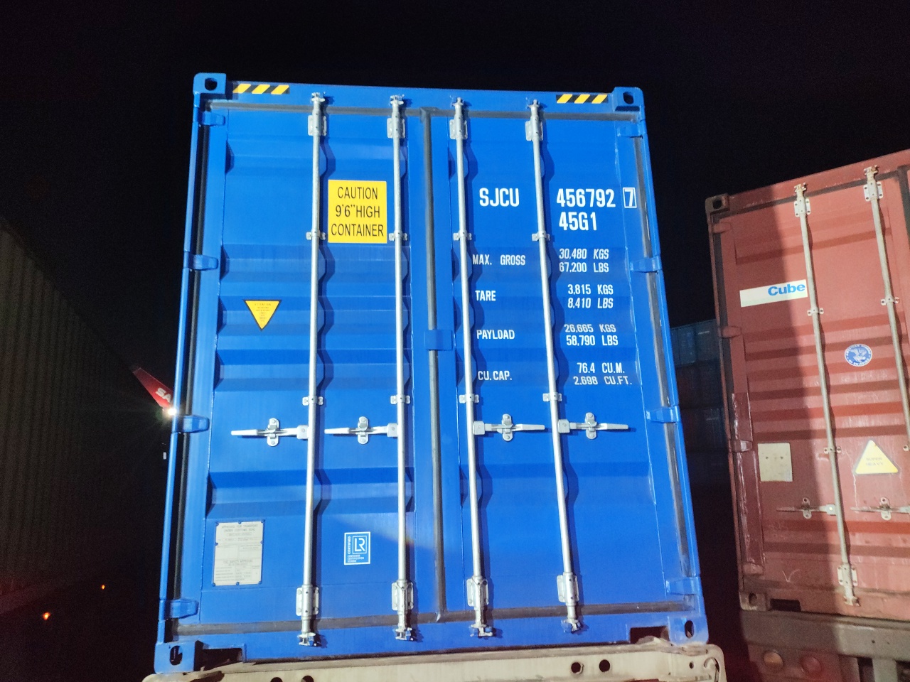 Морской контейнер SJCU4567927