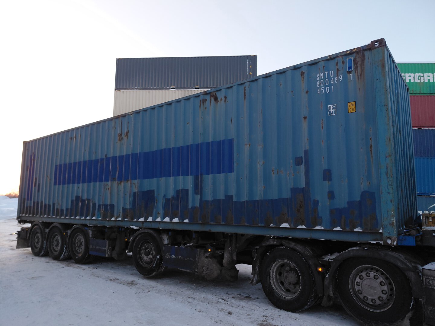 Морской контейнер SNTU8004891