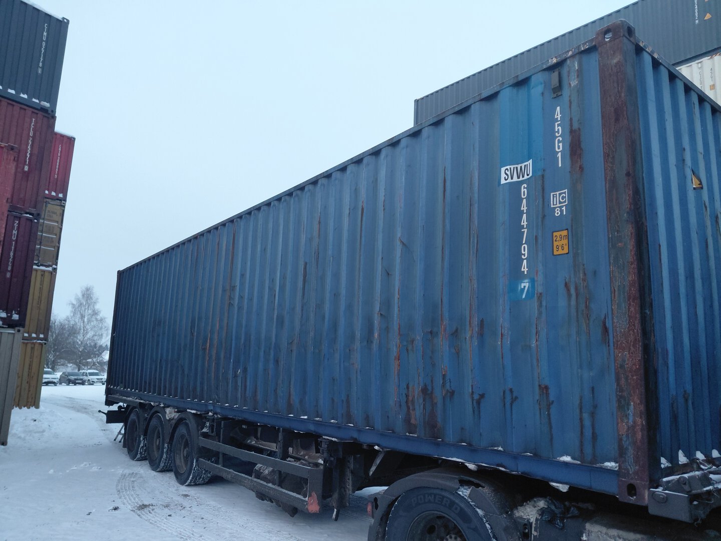 Морской контейнер SVWU6447947