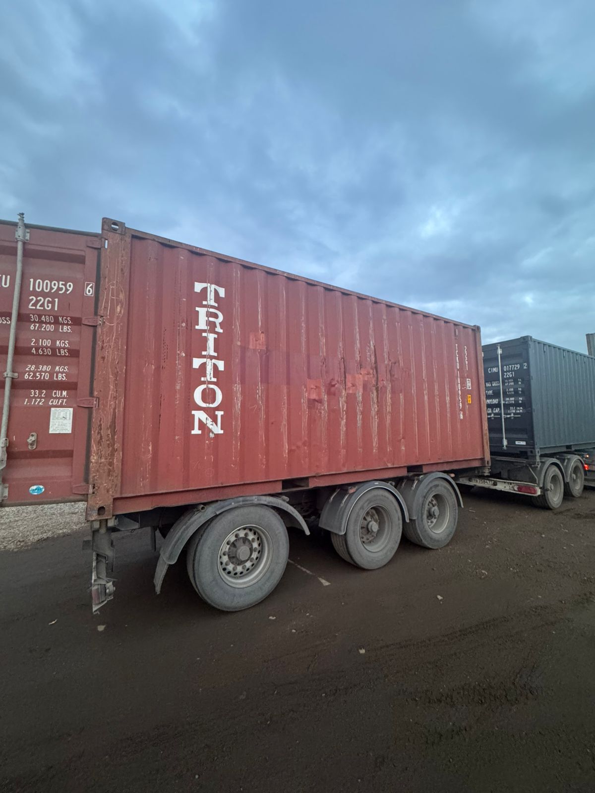 Морской контейнер TCKU1009596