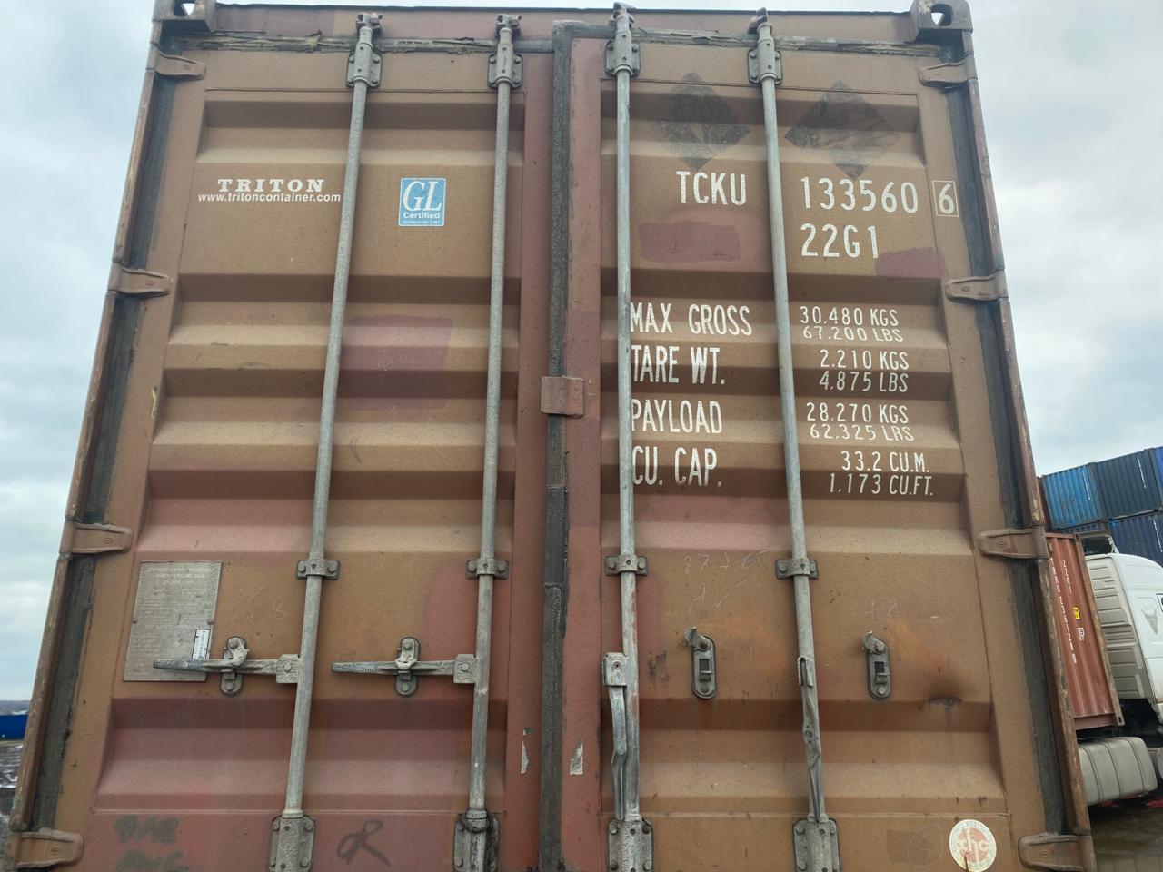 Морской контейнер TCKU1335606
