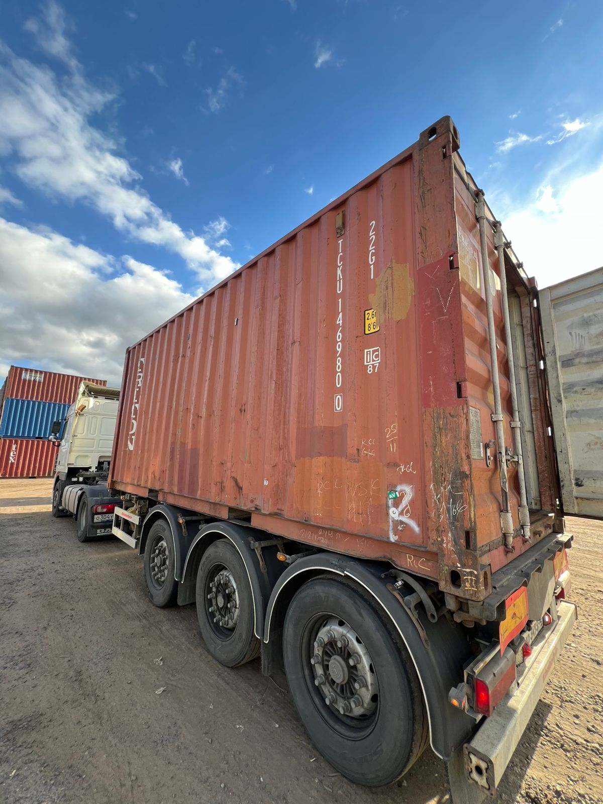 Морской контейнер TCKU1469800