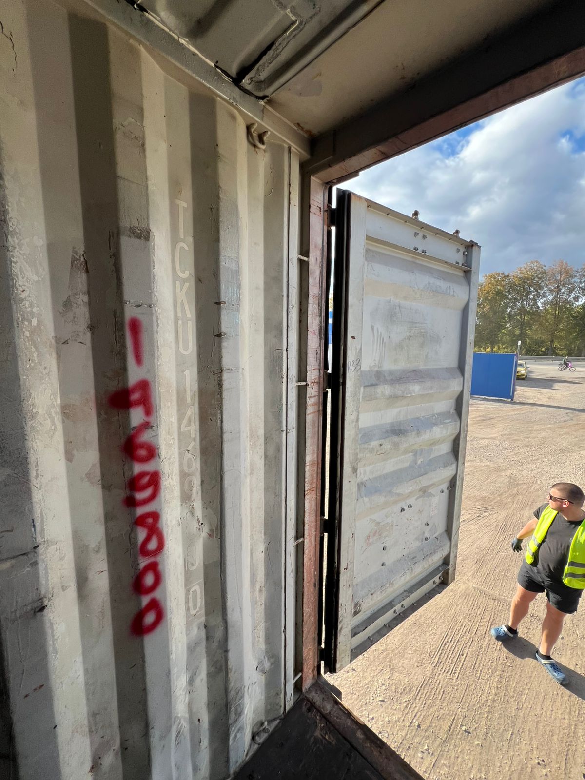 Морской контейнер TCKU1469800