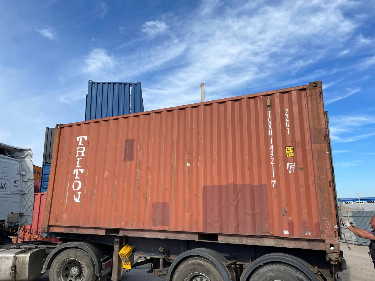 Морской контейнер TCKU1492117