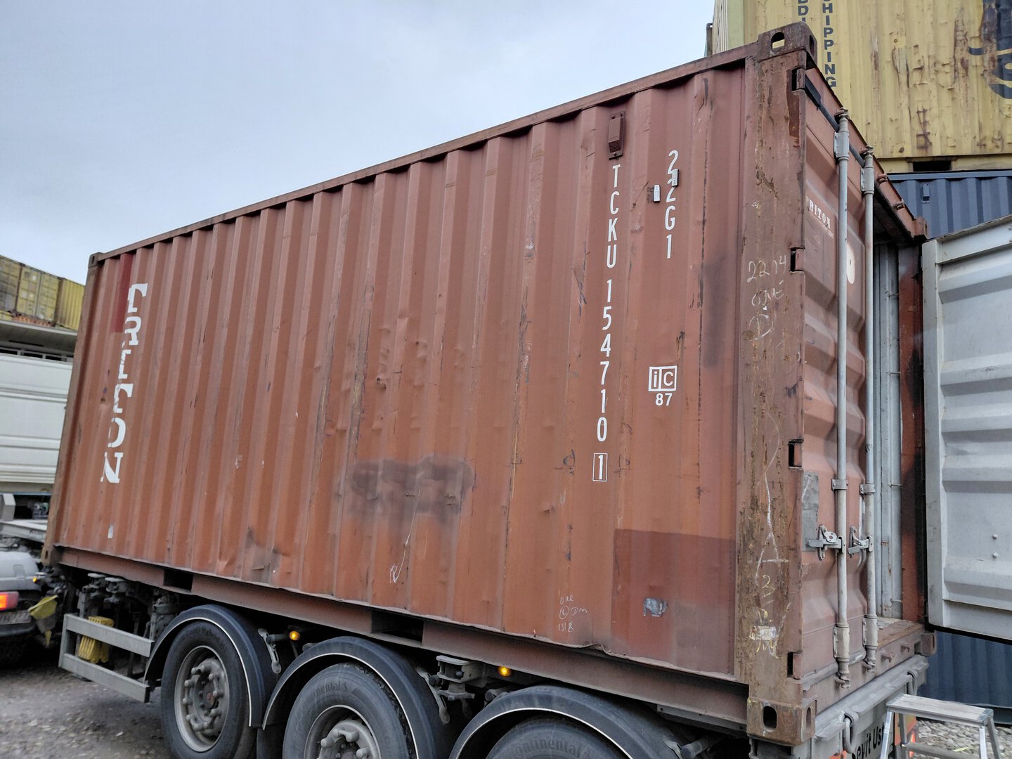 Морской контейнер TCKU1547101
