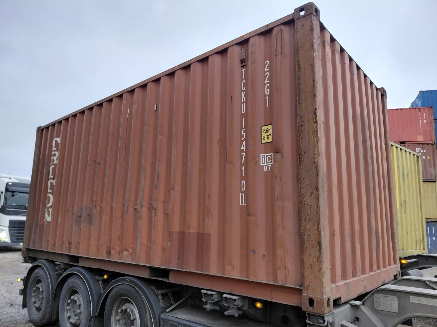 Морской контейнер TCKU1547101
