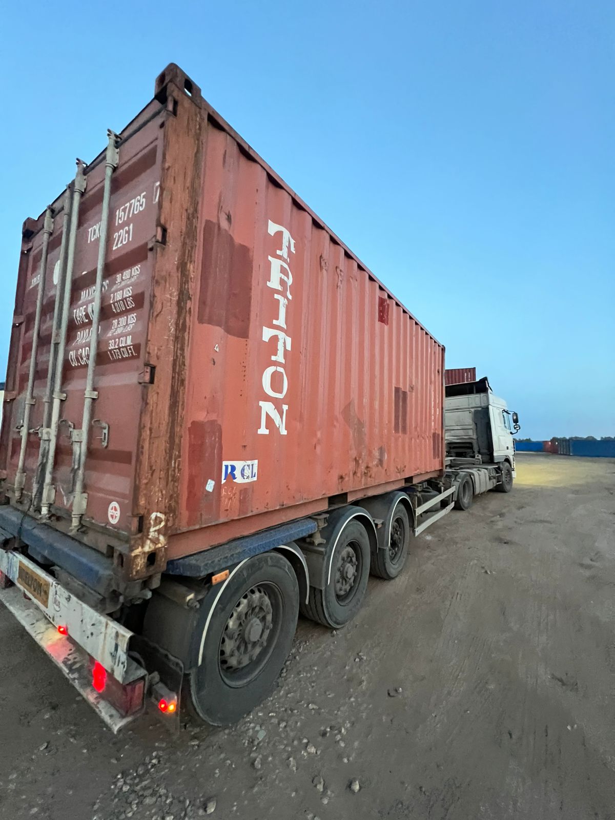 Морской контейнер TCKU1577657