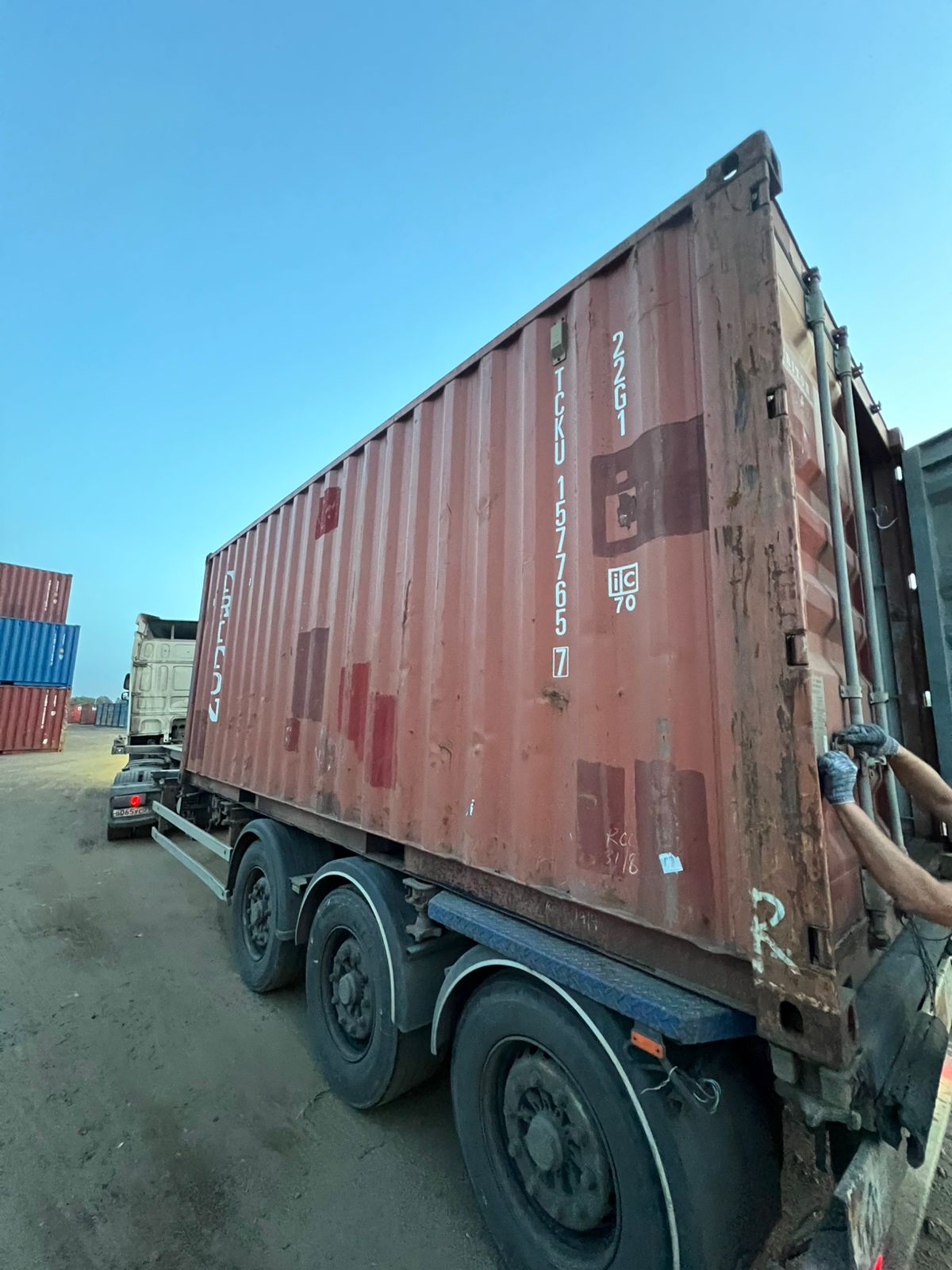 Морской контейнер TCKU1577657