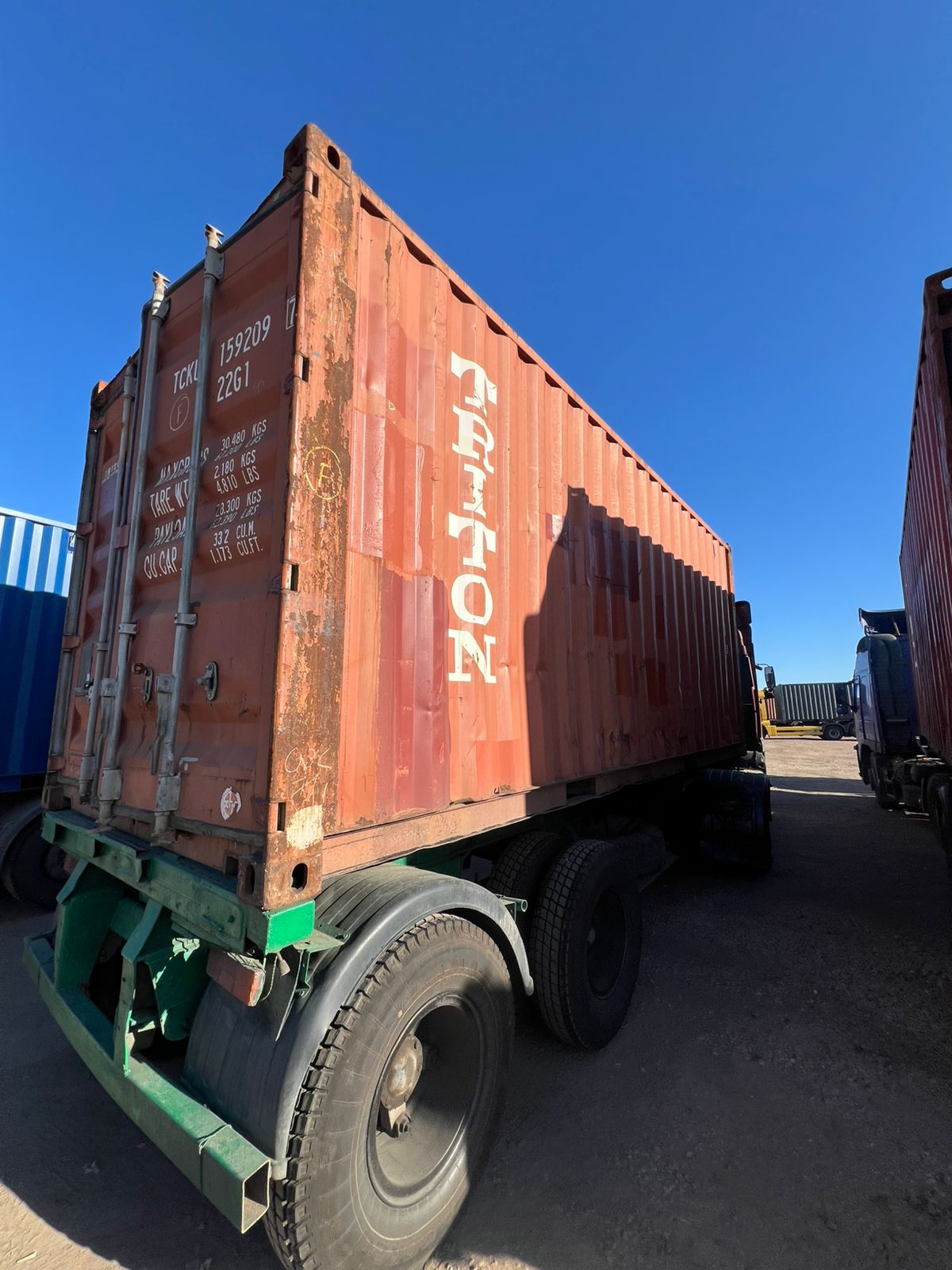 Морской контейнер TCKU1592097