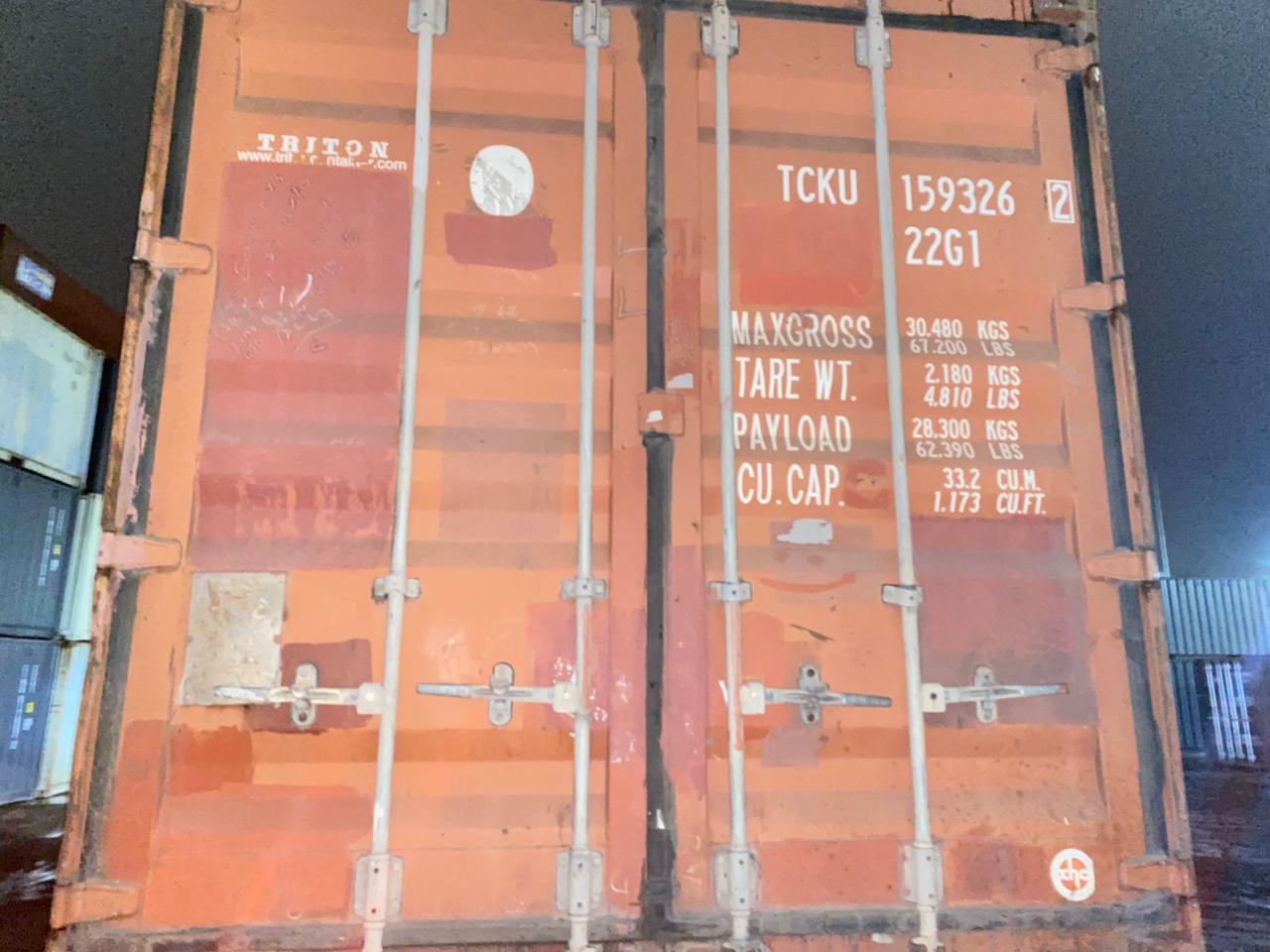 Морской контейнер TCKU1593262