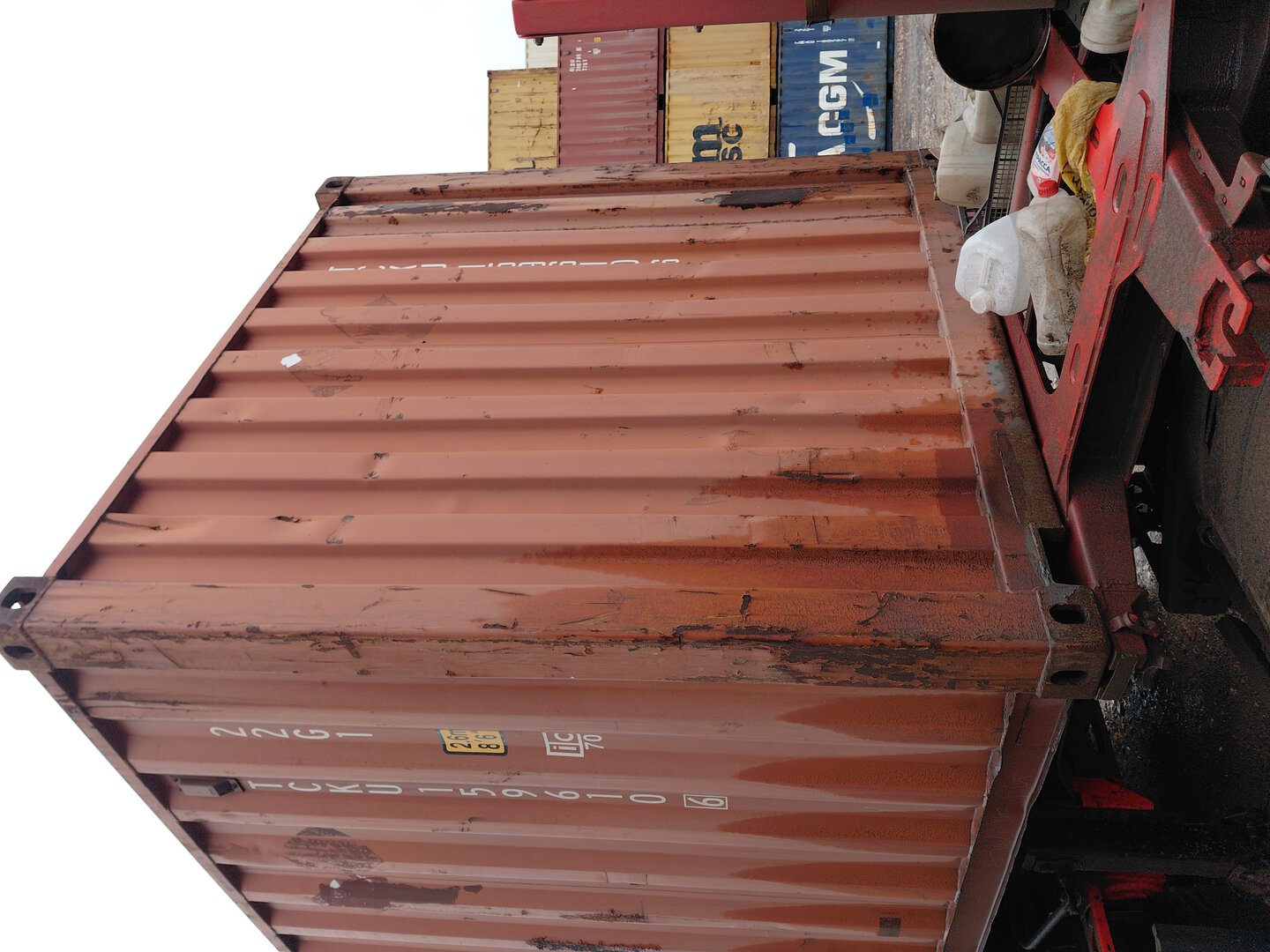 Морской контейнер TCKU1596106