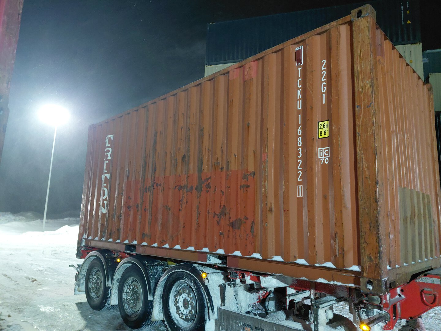 Морской контейнер TCKU1683221