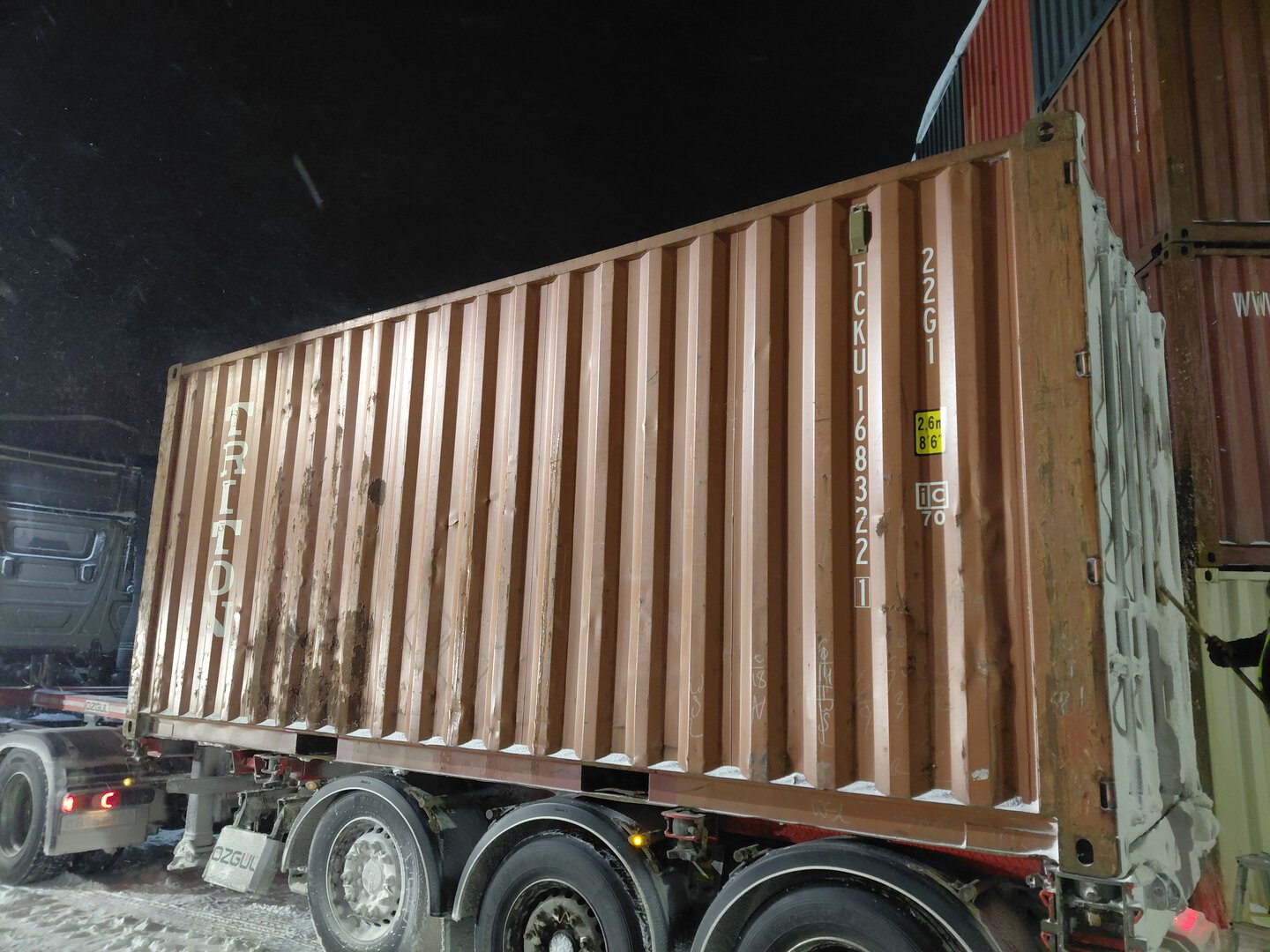 Морской контейнер TCKU1683221