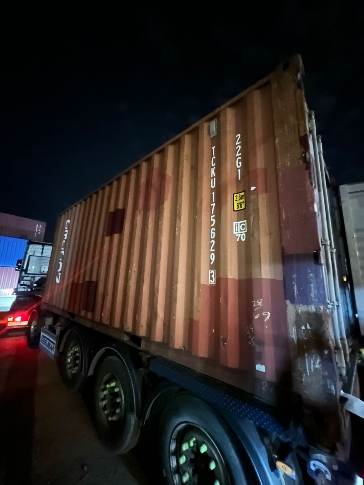 Морской контейнер TCKU1756293