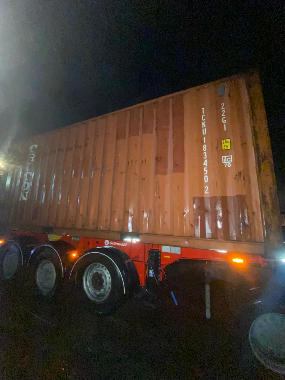 Морской контейнер TCKU1834502