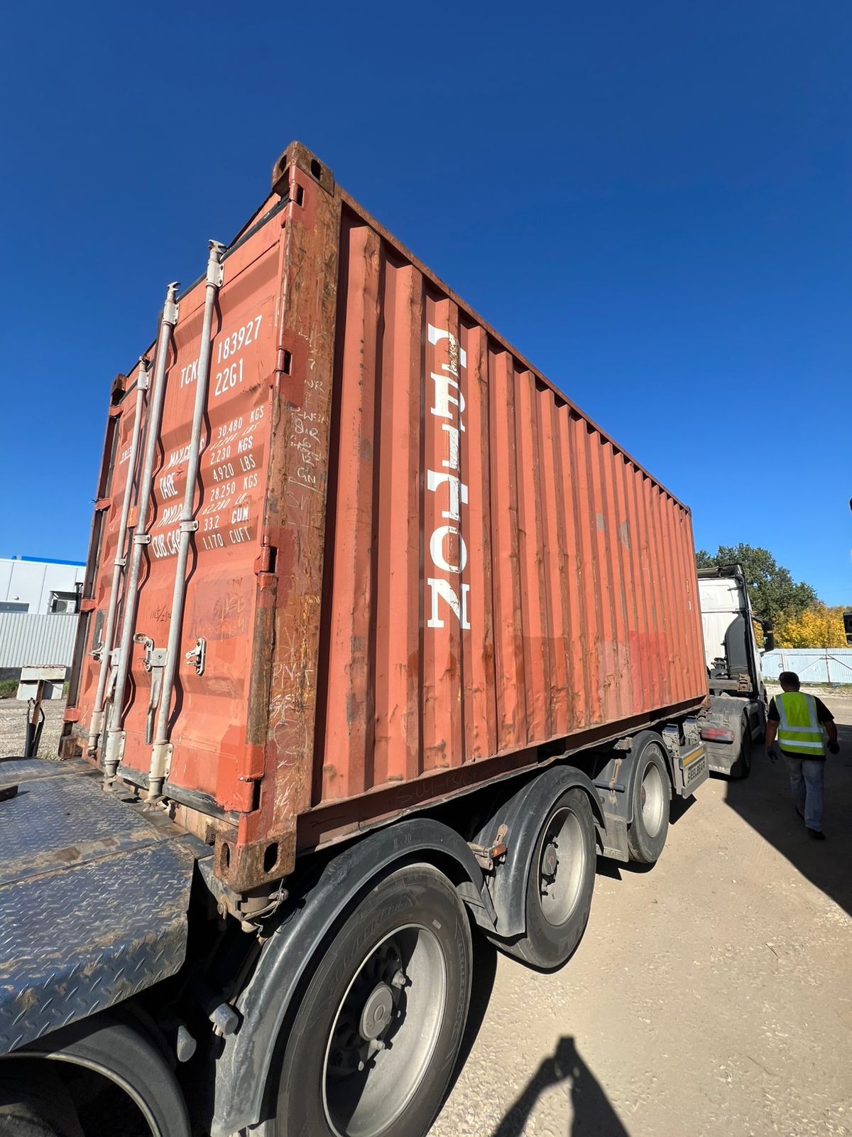 Морской контейнер TCKU1839274