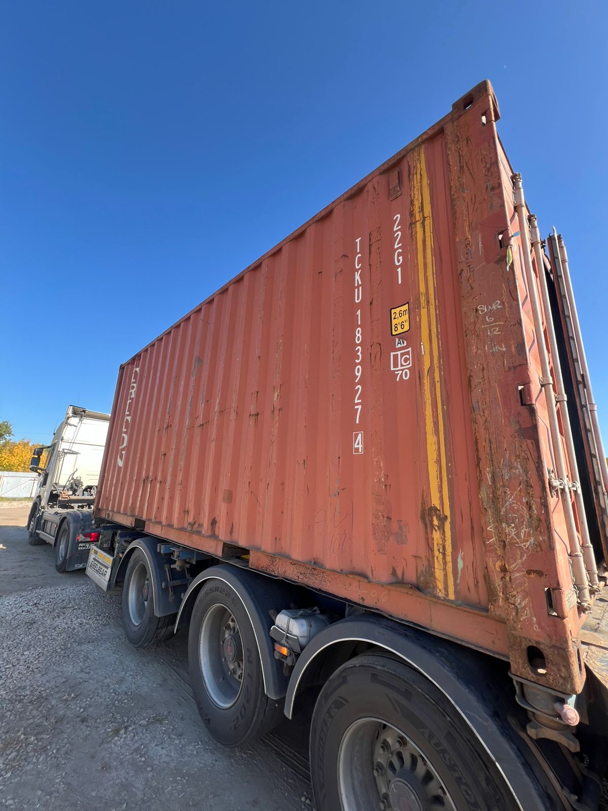 Морской контейнер TCKU1839274