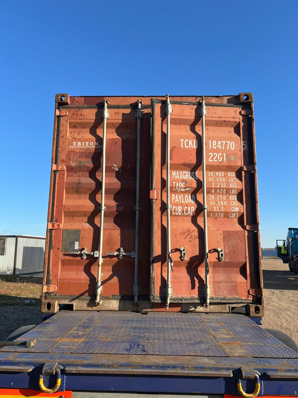 Морской контейнер TCKU1847705