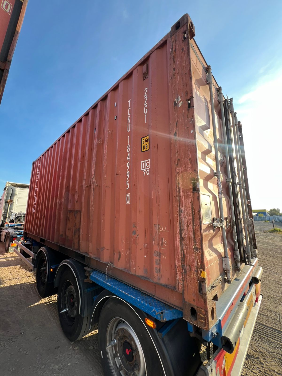 Морской контейнер TCKU1849950