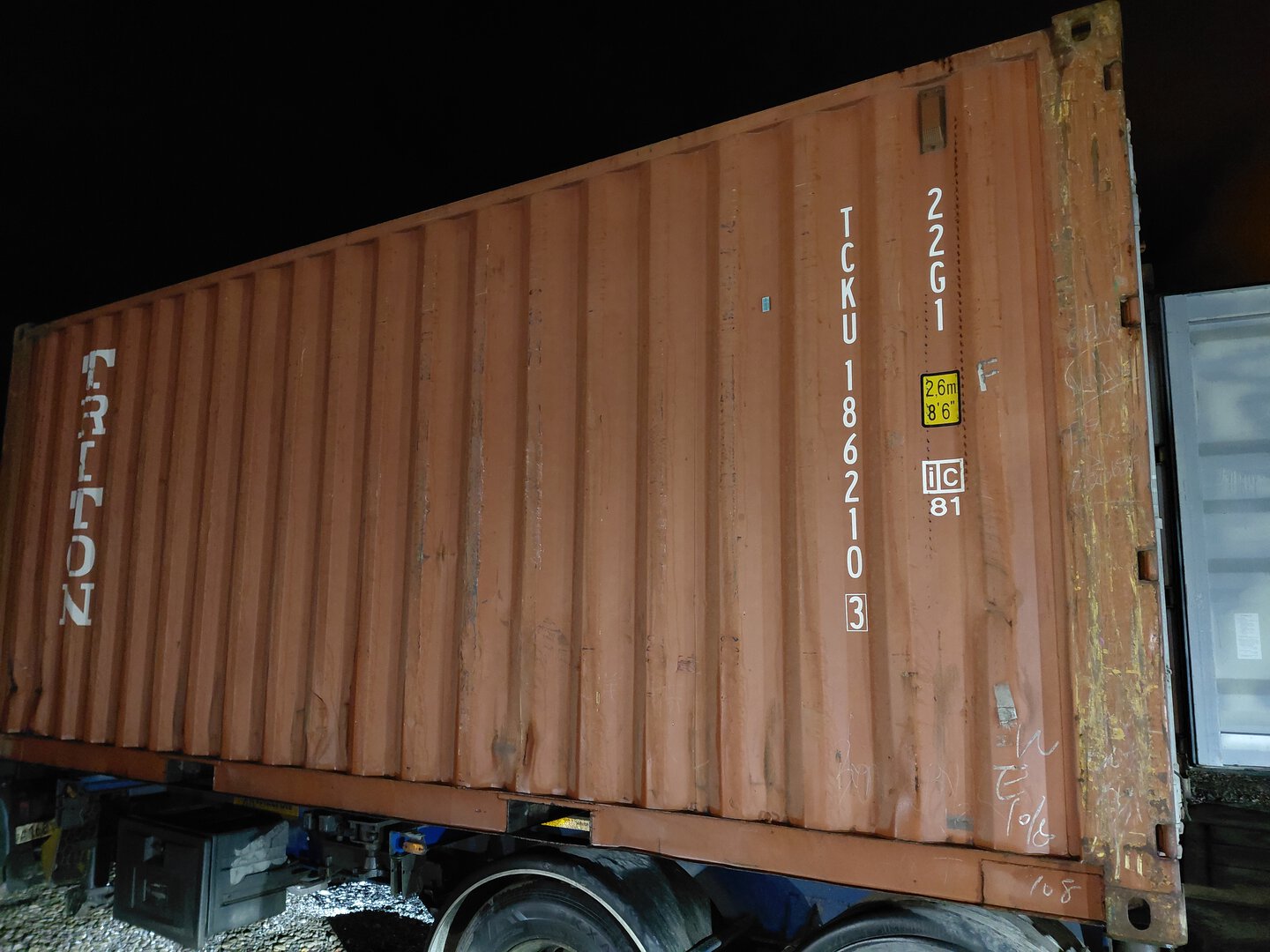 Морской контейнер TCKU1862103